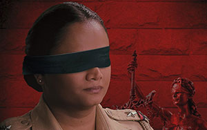 Poster of artist from an Indian web-series `Criminal Justice Behind Closed Doors`